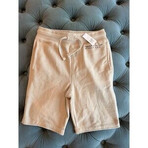 Gap NWT Kids Easy Pull-On Shorts In Sand Khaki Size Medium Youth Boys